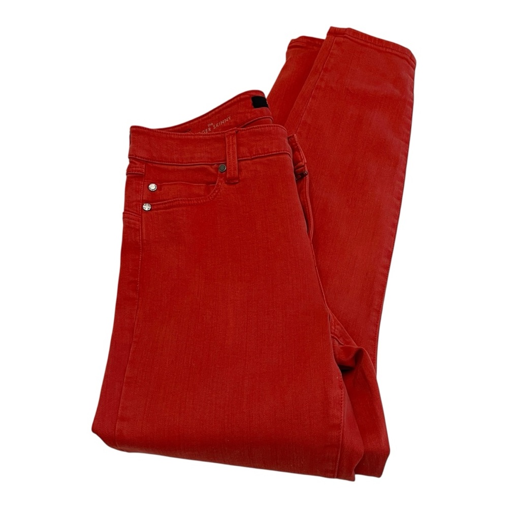 Liverpool Los Angeles Red Straight-Leg Skinny Jeans size 6 / 28